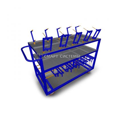 Trolley for the oil Filter